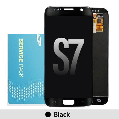 Samsung Galaxy S7 G930F OLED Screen Replacement Digitizer GH97-18523A/18757A/18761A (Gold)-Black Samsung Galaxy S7 G930F OLED Screen Replacement Digitizer GH97-18523A/18757A/18761A (Gold)-Black